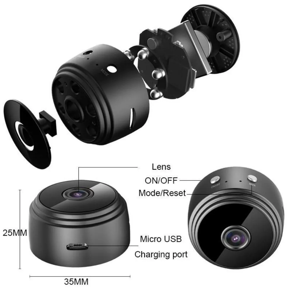 ( 🔥Christmas pre-sale 50% OFF ) Magnetic Wireless Mini HD Camera
