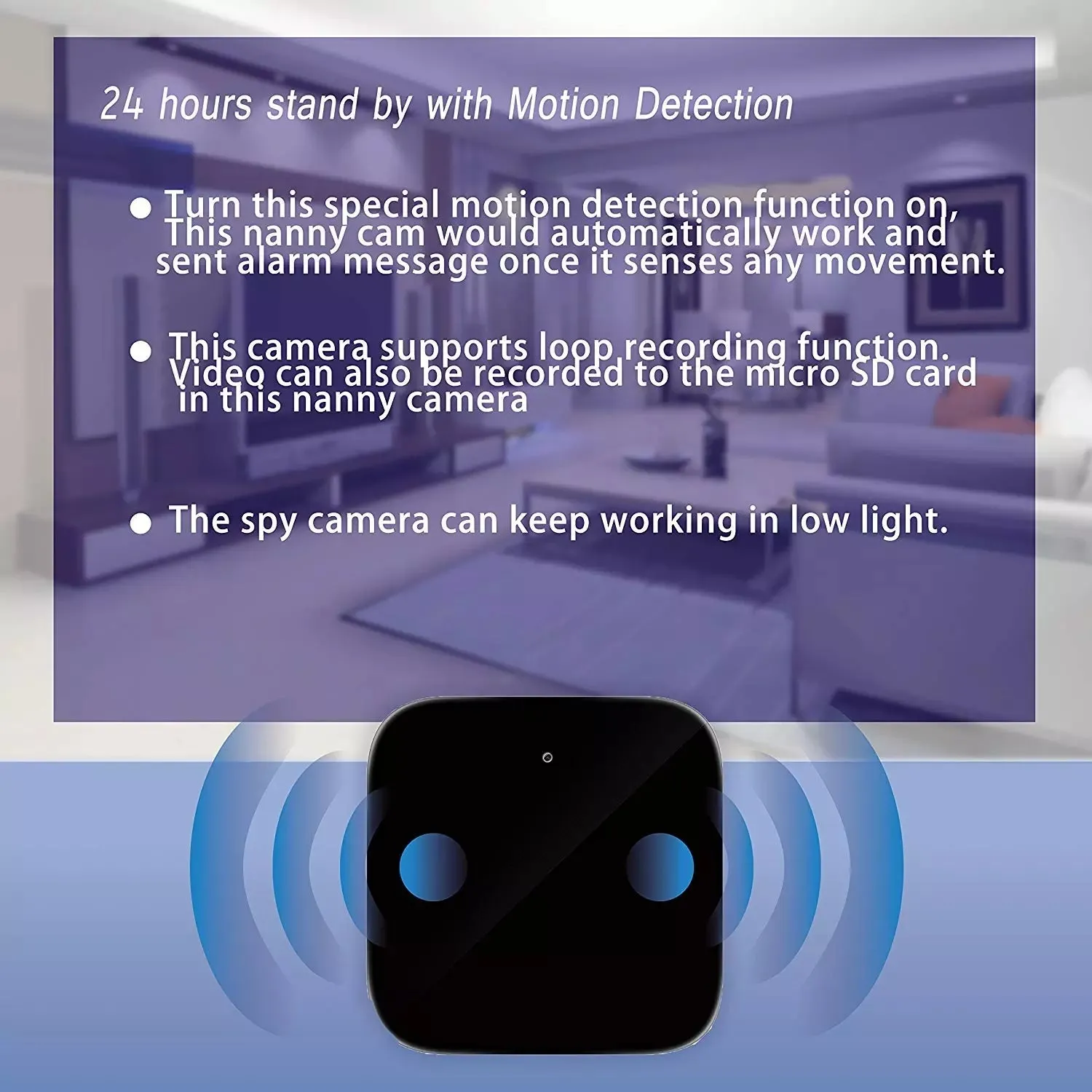 1080P WiFi Network Spy Camera