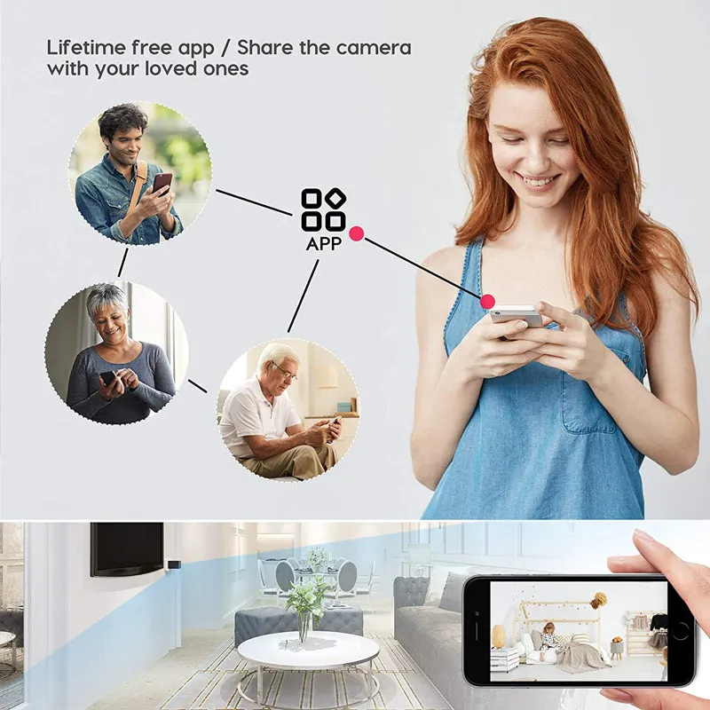 1080P WiFi Network Spy Camera