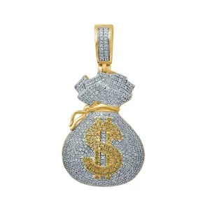 10K 1.00-1.08CT D-MONEY BAGS