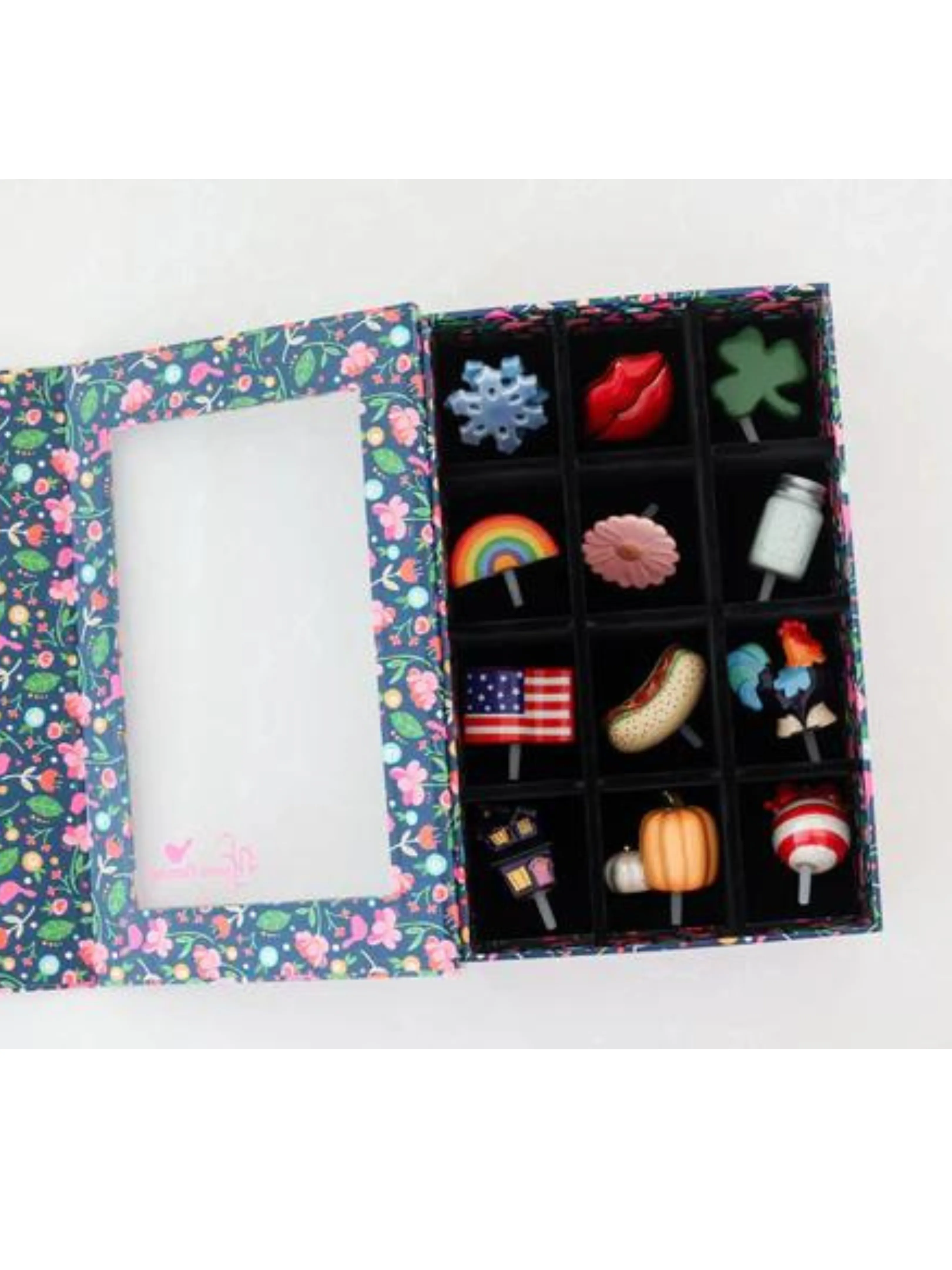 12 Piece Floral Keepsake