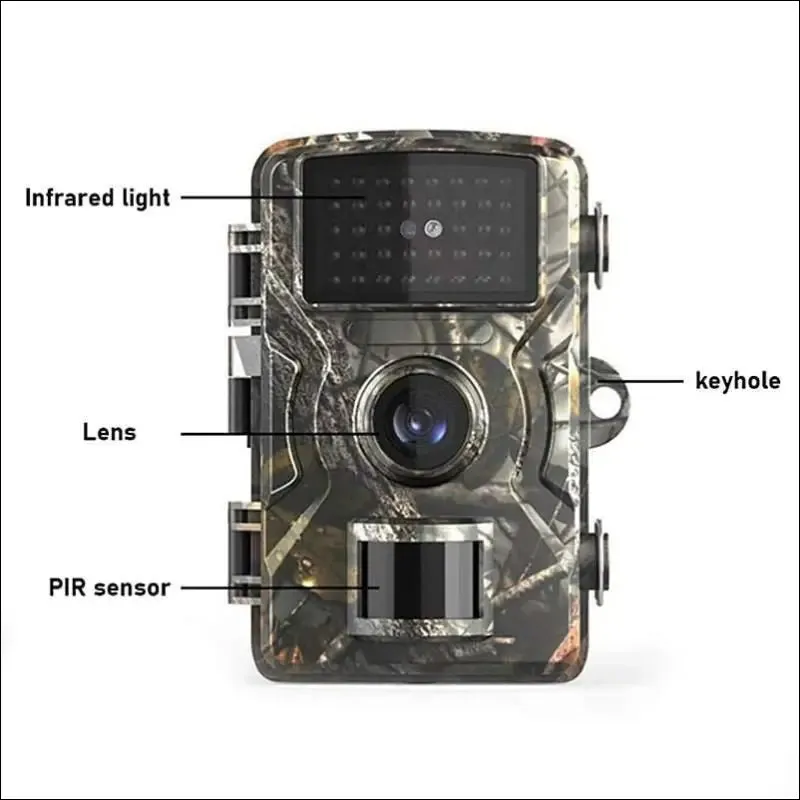 16mp waterproof wildlife trail camera w/ 16gb/32gb card | fast trigger | motion activated | best