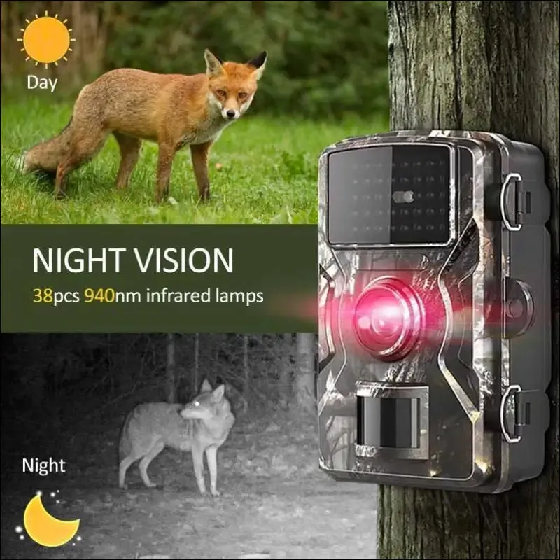 16mp waterproof wildlife trail camera w/ 16gb/32gb card | fast trigger | motion activated | best