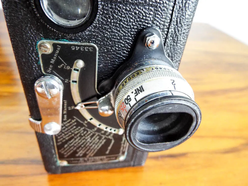 1920s Eastman Cine Kodak Model B Movie Camera