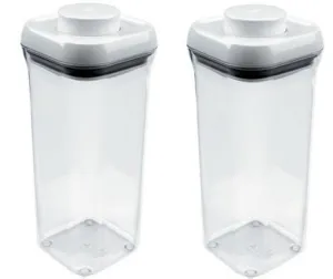 (2) ea Oxo International 1071398 1.5 Quart POP Food Storage Containers