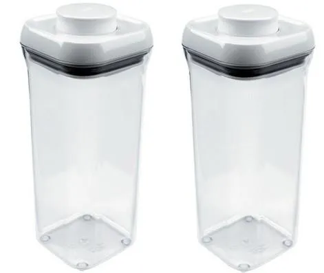 (2) ea Oxo International 1071398 1.5 Quart POP Food Storage Containers