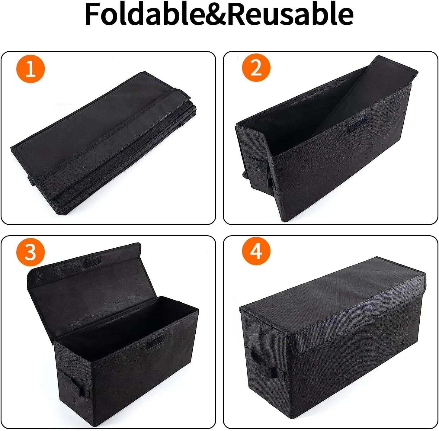 3 Pack CD Storage Box CD Case Container w/ Lids Holds 165CDs in Full Jewel Cases