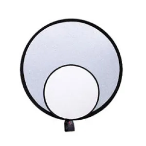 32" Collapsible Reflector - Silver / White
