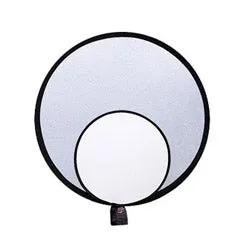 32" Collapsible Reflector - Silver / White