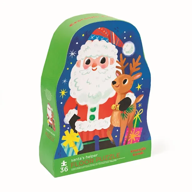 36 pc - SANTA'S HELPER FLOOR PUZZLE