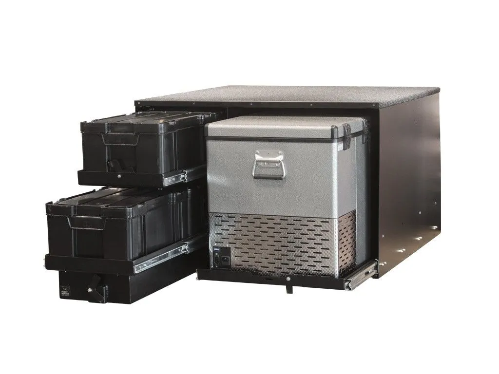 4 Cub Box Drawer & Fridge Slide Combo