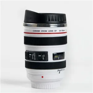 400ml Camera Lens Coffee Thermos