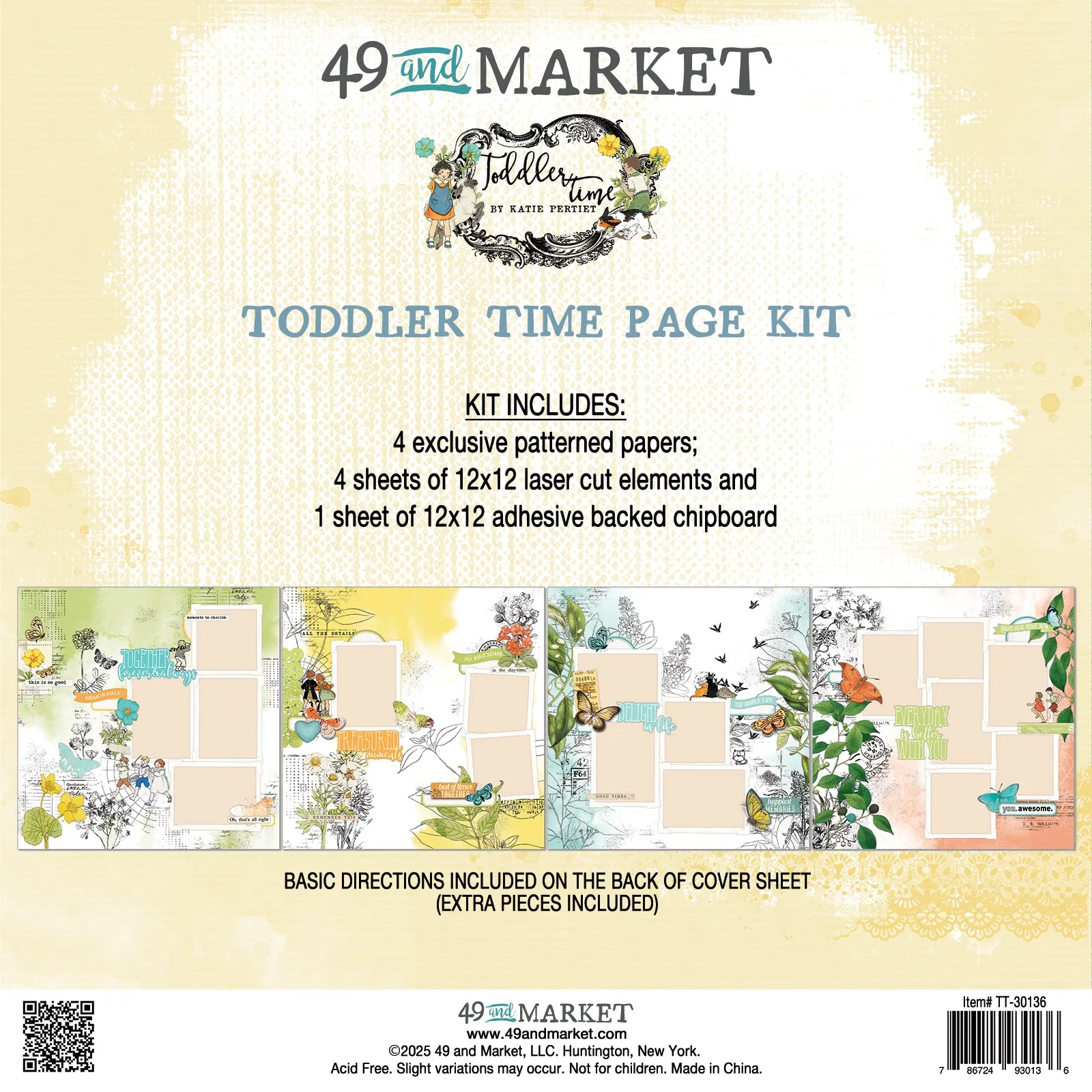 49 & Market - Toddler Time - Page Kit