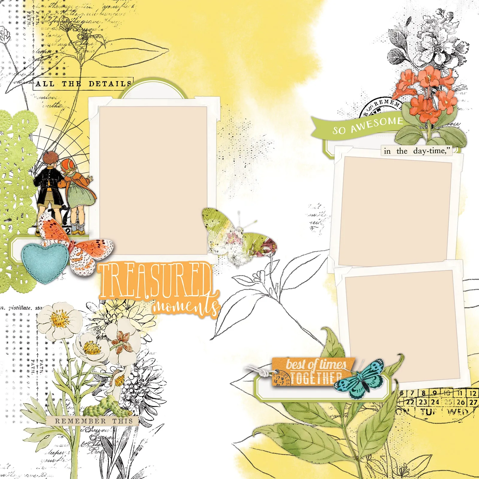 49 & Market - Toddler Time - Page Kit