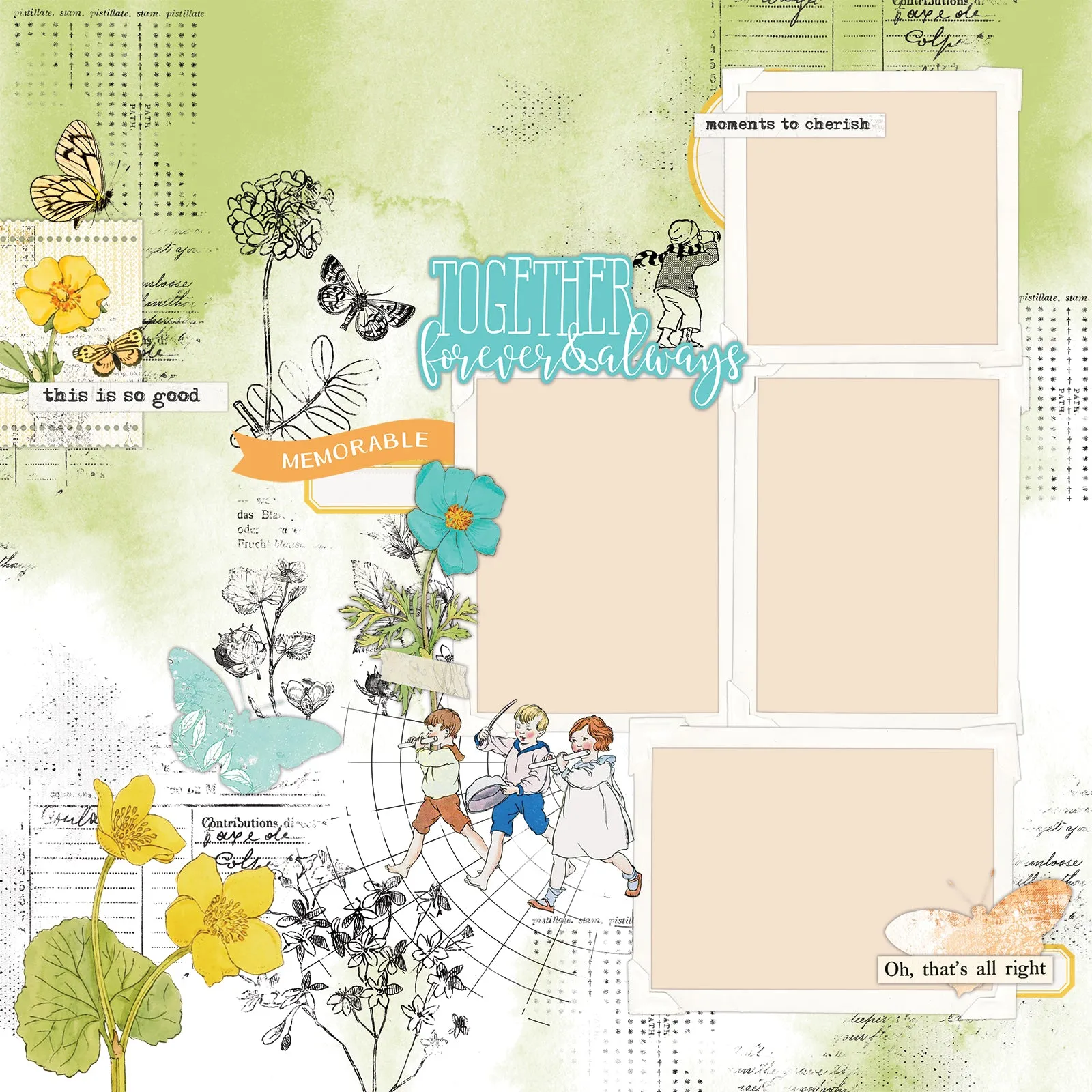 49 & Market - Toddler Time - Page Kit