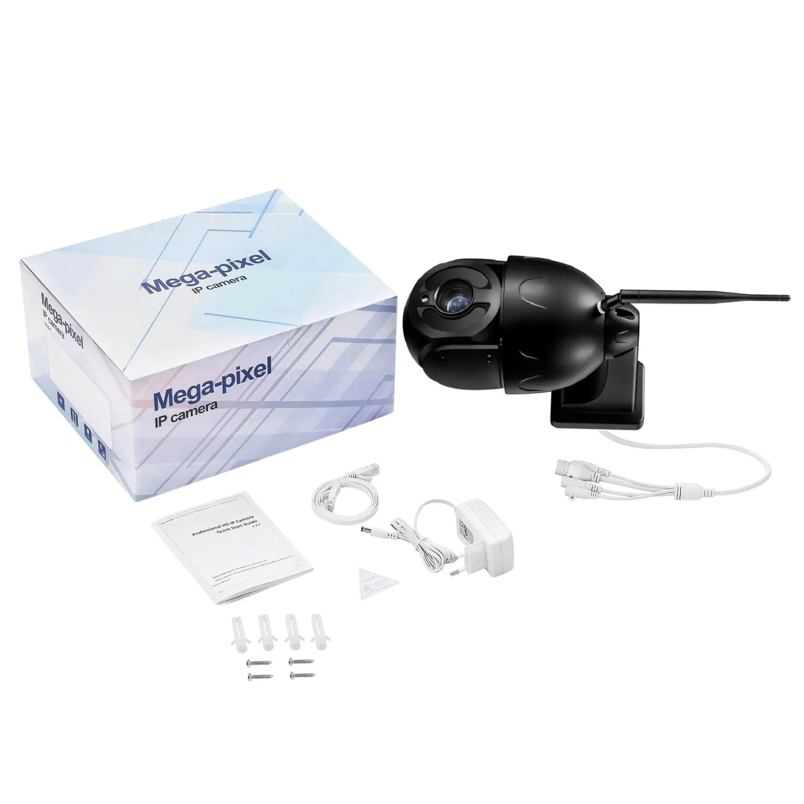 4G CCTV Dome Camera 40x Zoom Auto Tracking PTZ Night Vision 5MP Motion Detect Solid Metal 2way Audio