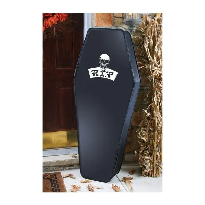 5 Foot Collapsible Coffin Black