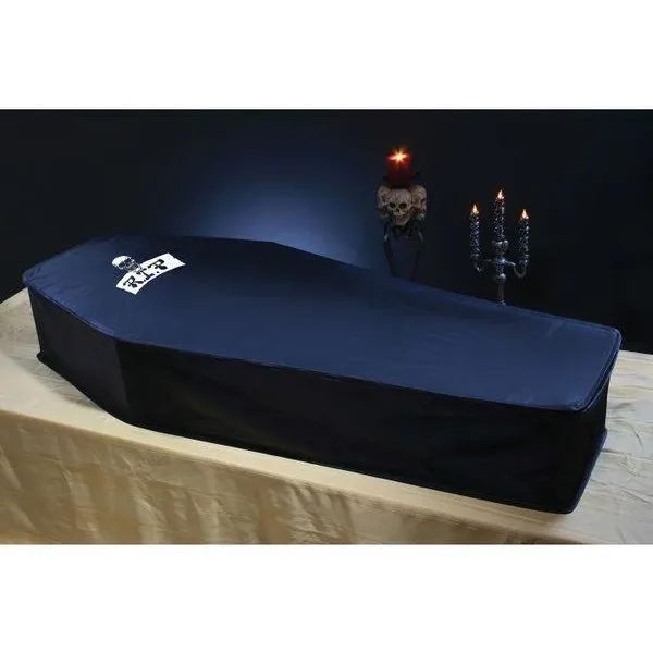 5 Foot Collapsible Coffin Black