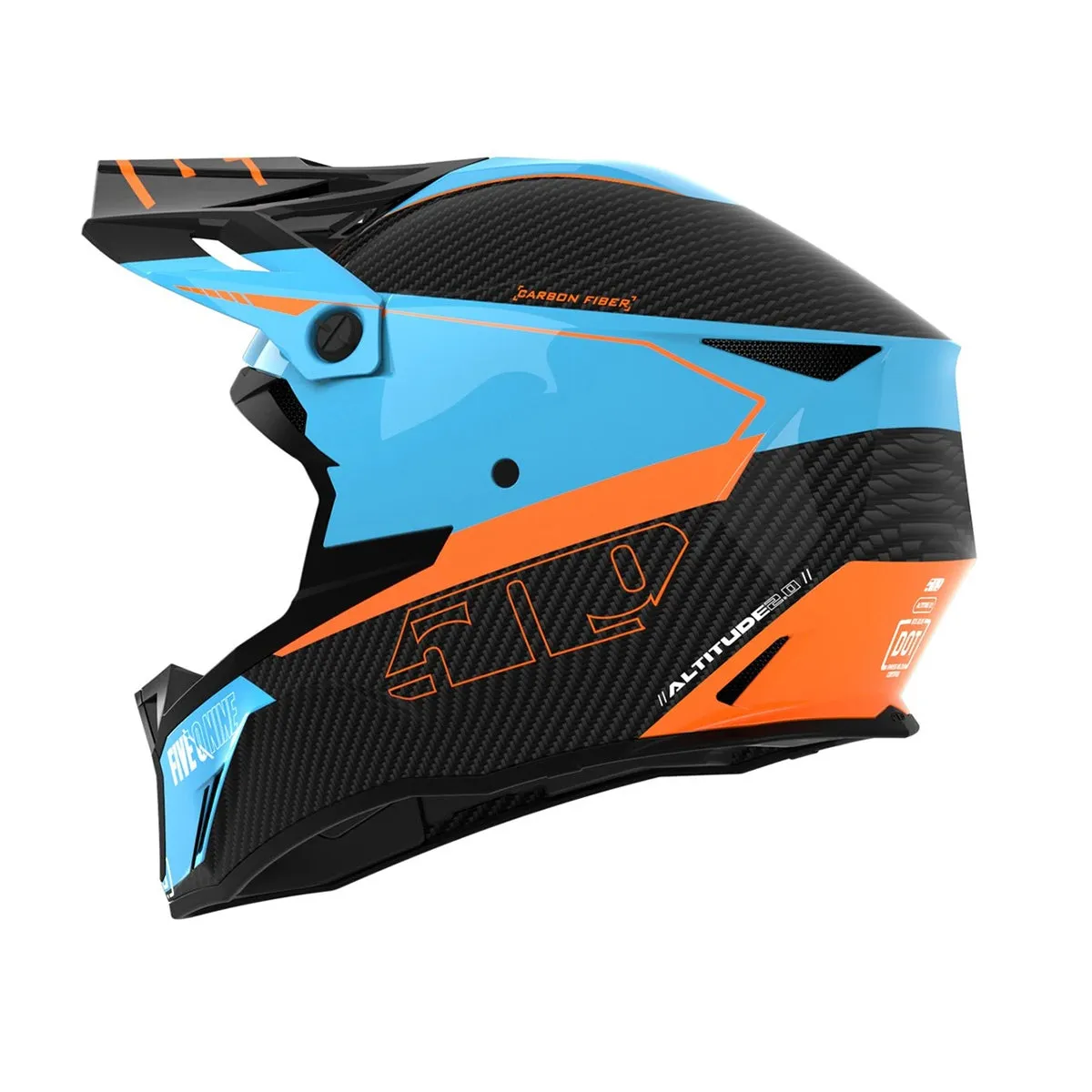 509 Altitude 2.0 Carbon Fiber 3K Hi-Flow Helmet (ECE)