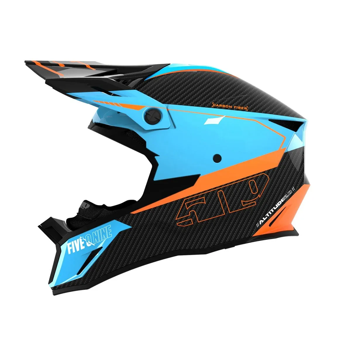 509 Altitude 2.0 Carbon Fiber 3K Hi-Flow Helmet (ECE)