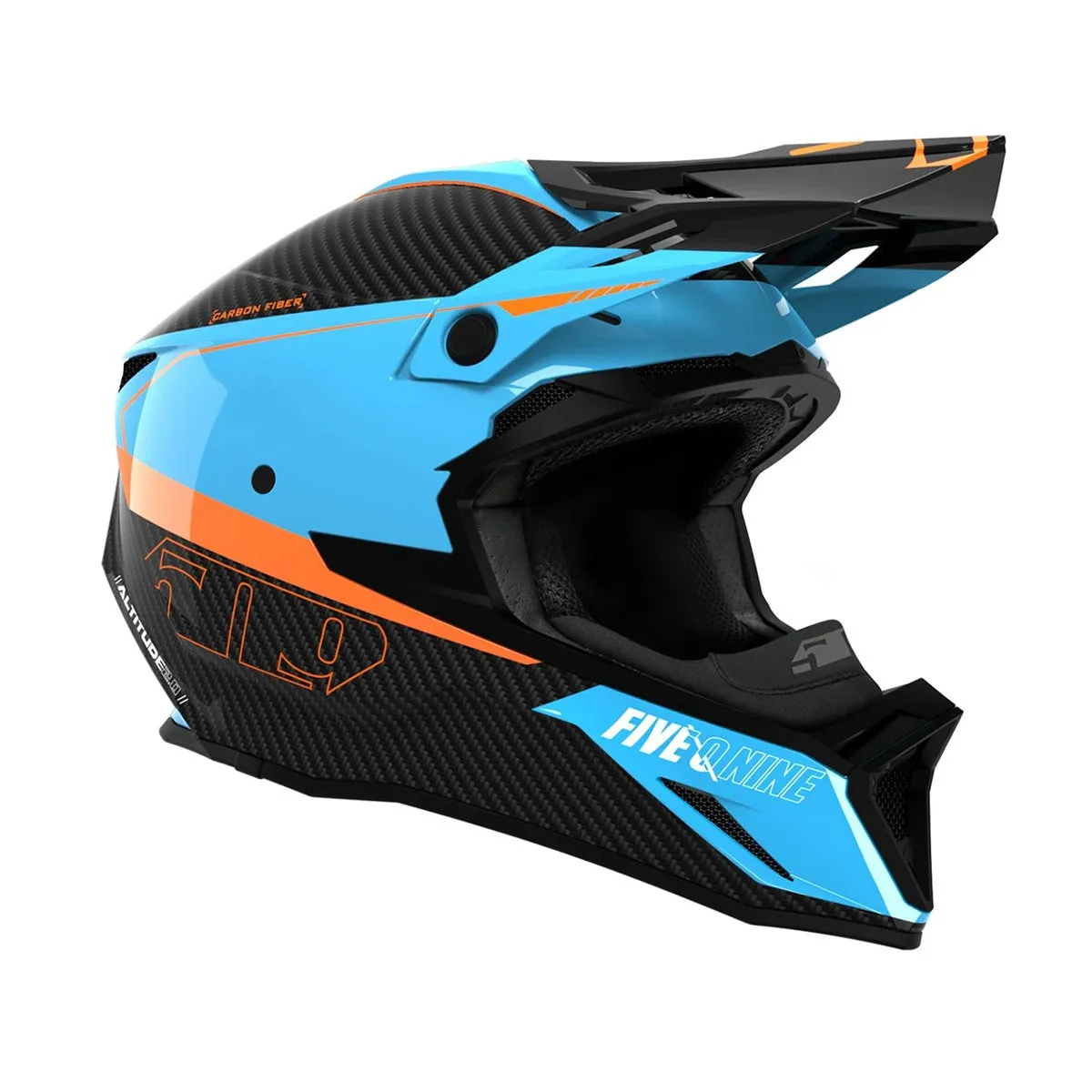 509 Altitude 2.0 Carbon Fiber 3K Hi-Flow Helmet (ECE)
