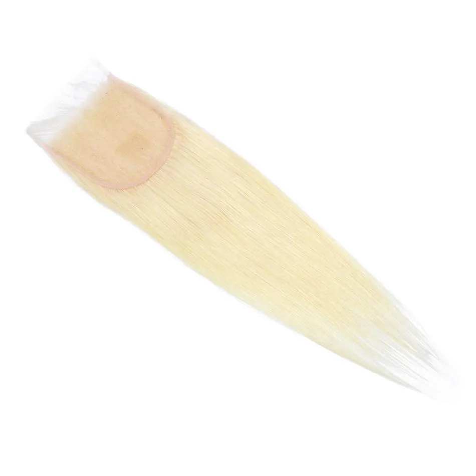 613 Blonde| Straight| Body Wave| 4x4 | 100% UNPROCESSED HUMAN HAIR BLEACHED KNOT LACE CLOSURES