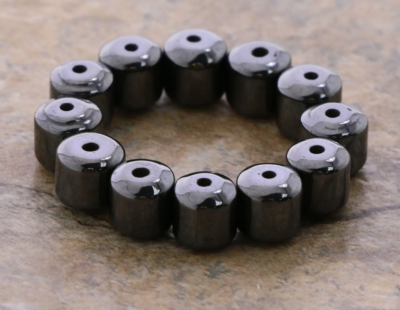 6mm Hp Magnetic Hematite Drum HPM02