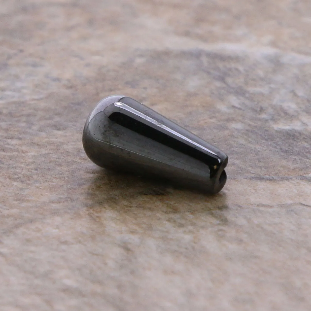 6X12mm Teardrop Magnetic Hematite Mh56