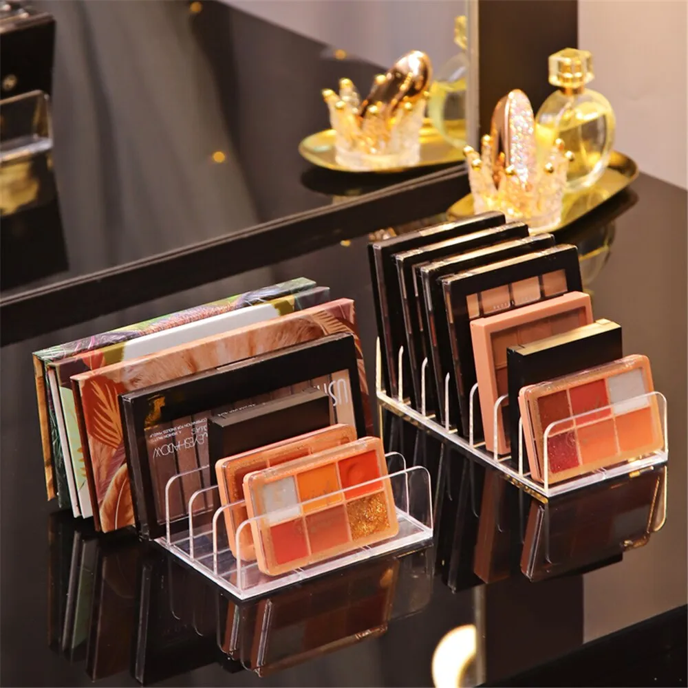 7 Grids Transparent Compact Section Storage Organizer