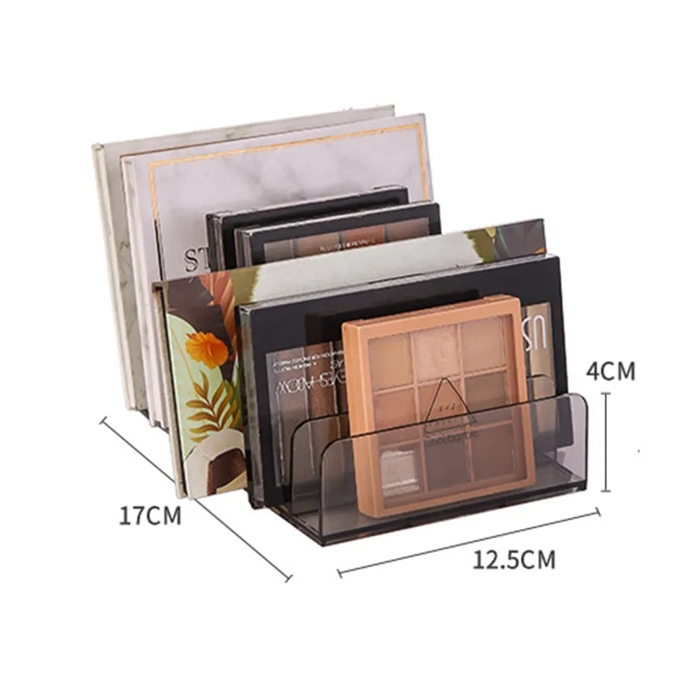 7 Grids Transparent Compact Section Storage Organizer
