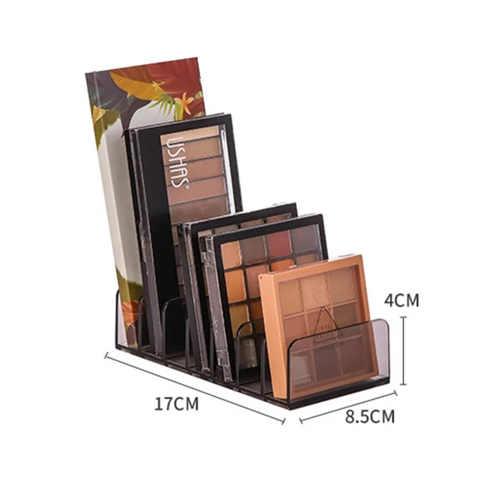 7 Grids Transparent Compact Section Storage Organizer