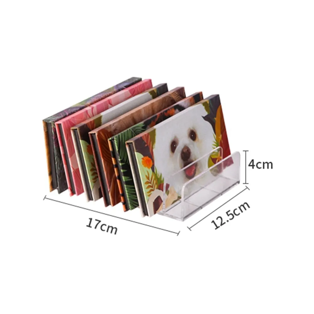 7 Grids Transparent Compact Section Storage Organizer