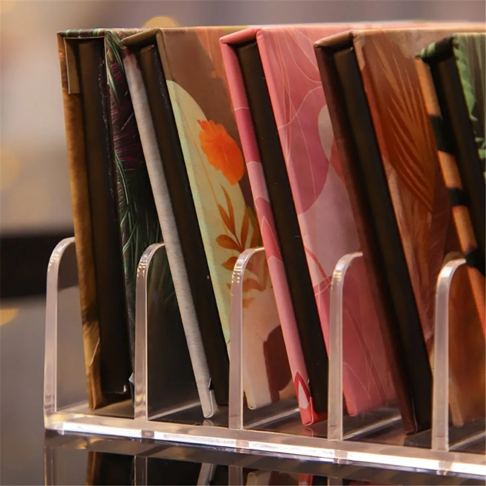 7 Grids Transparent Compact Section Storage Organizer
