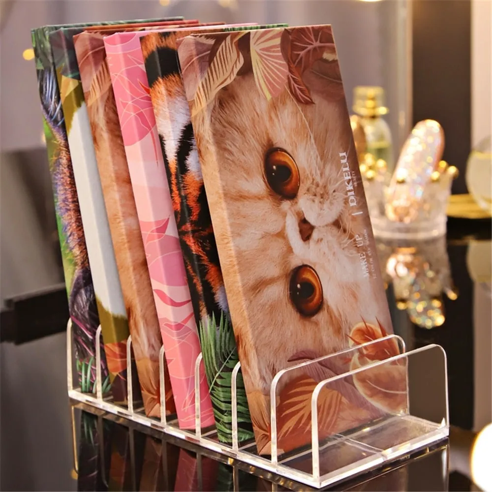 7 Grids Transparent Compact Section Storage Organizer