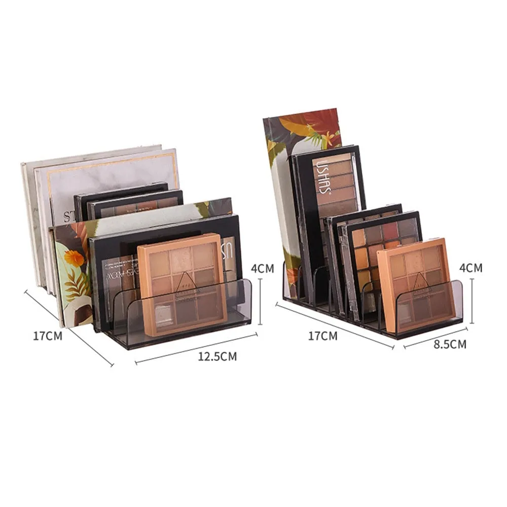 7 Grids Transparent Compact Section Storage Organizer