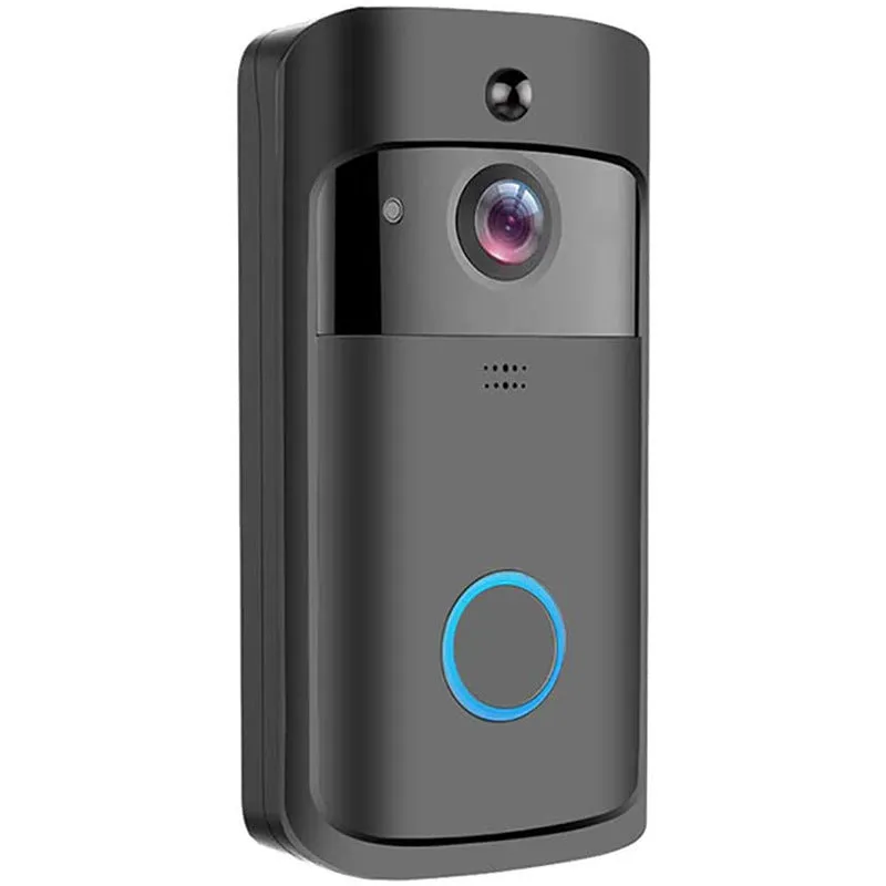 720P HD V5 Wireless Smart Doorbell with Night Vision, PIR Motion Detection, Two-way Audio, Weather Resistant