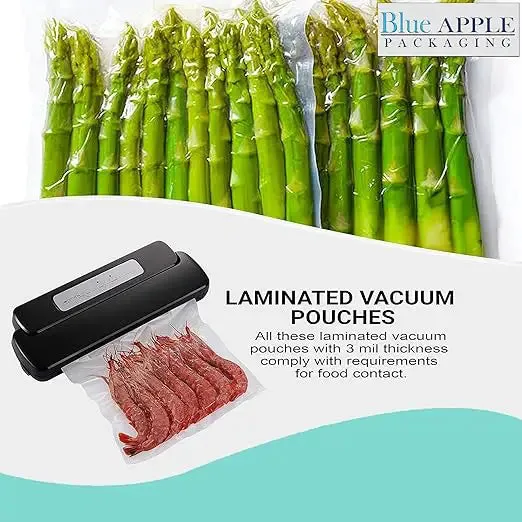 7X11 inches Vacuum Seal Bags for Food Packaging 3 Mil Co-Extruded