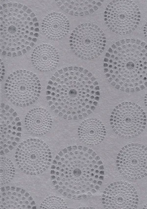 A4 Paper / No.119 Crop Circles Silver