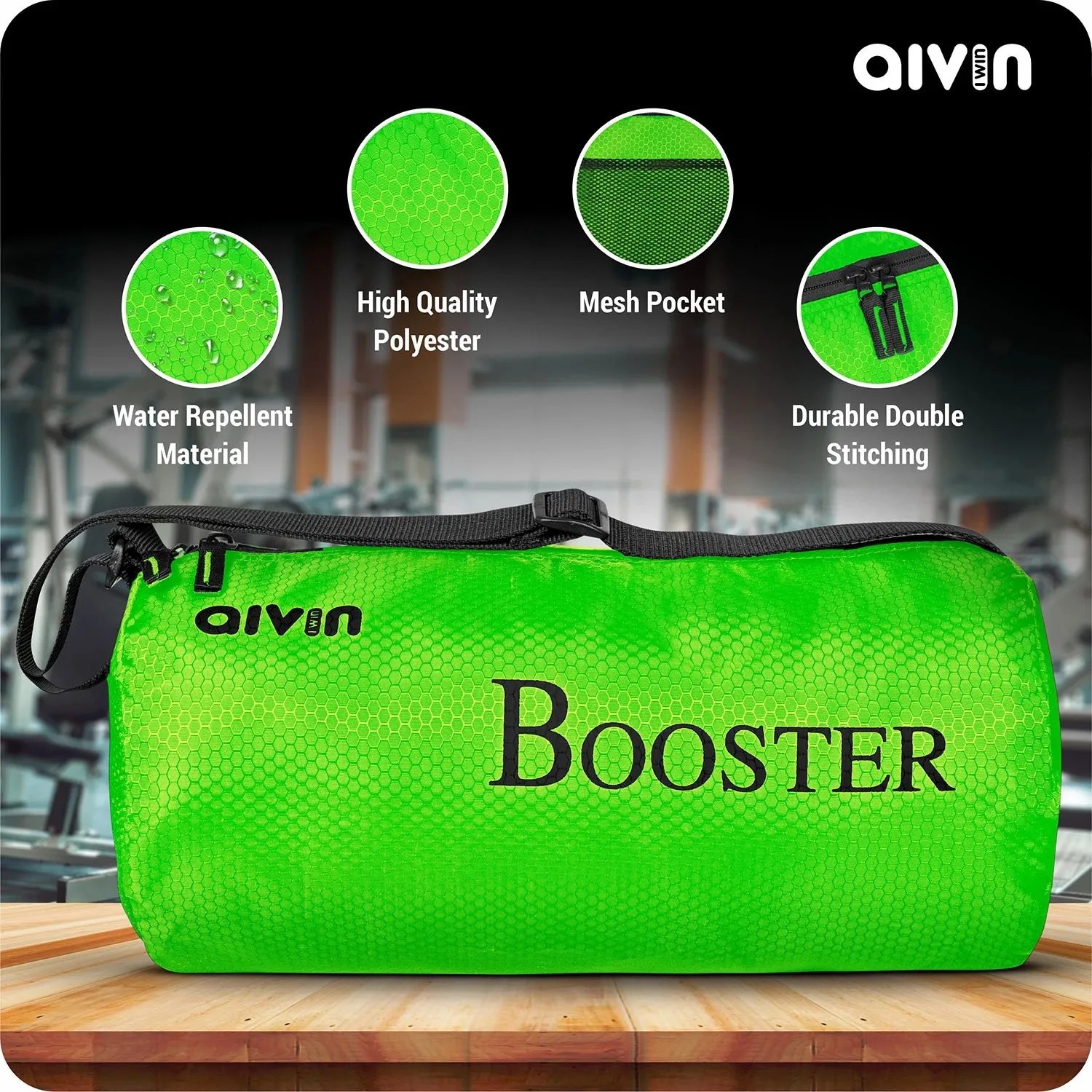 Aivin  Booster Basic Duffel Bags - Green