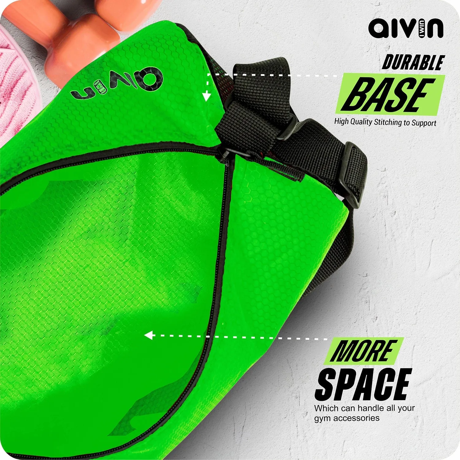 Aivin  Booster Basic Duffel Bags - Green