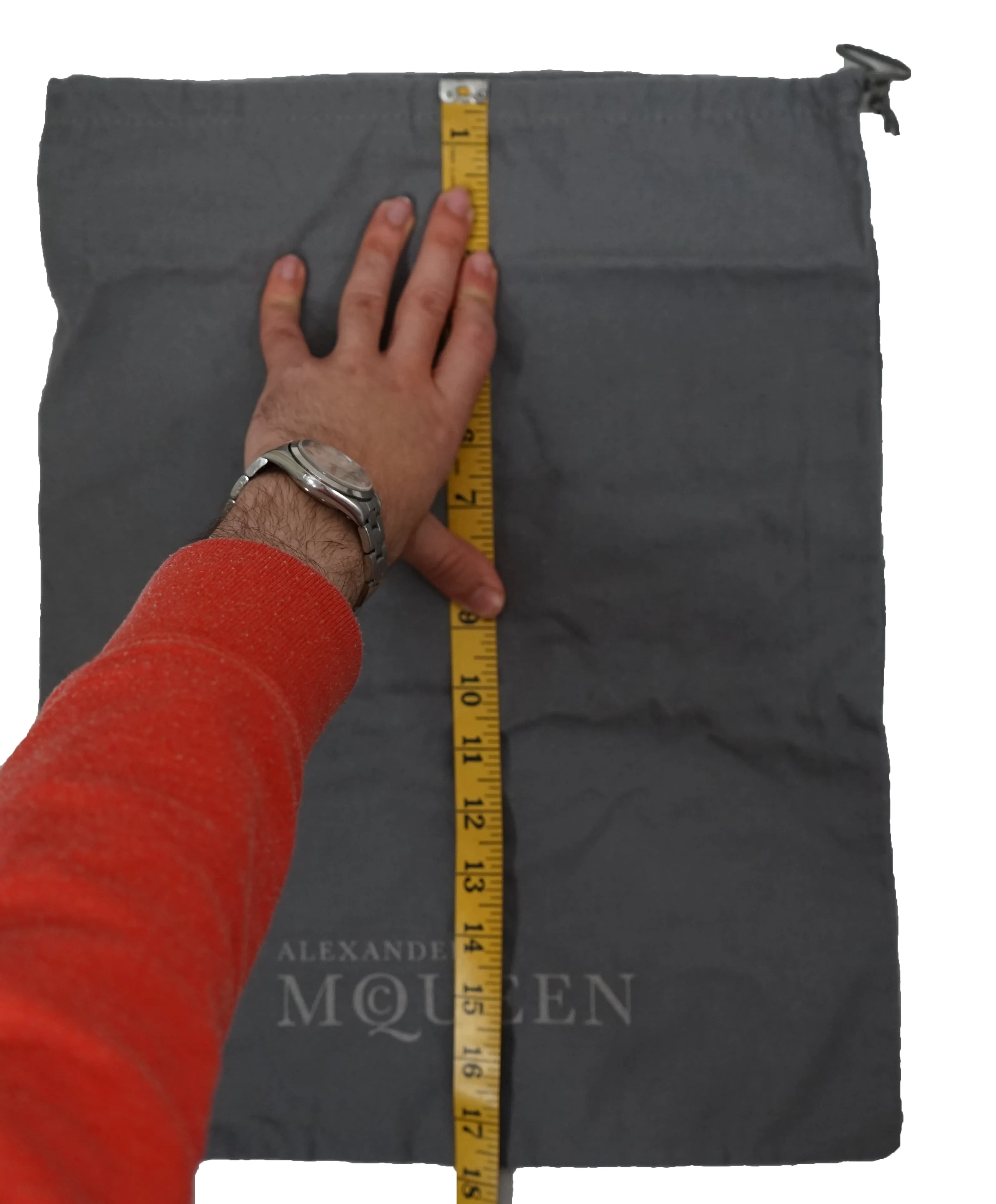 ALEXANDER MCQUEEN- Brand New Logo Monogram Bag-Dust/Storage Bag! Draw String !