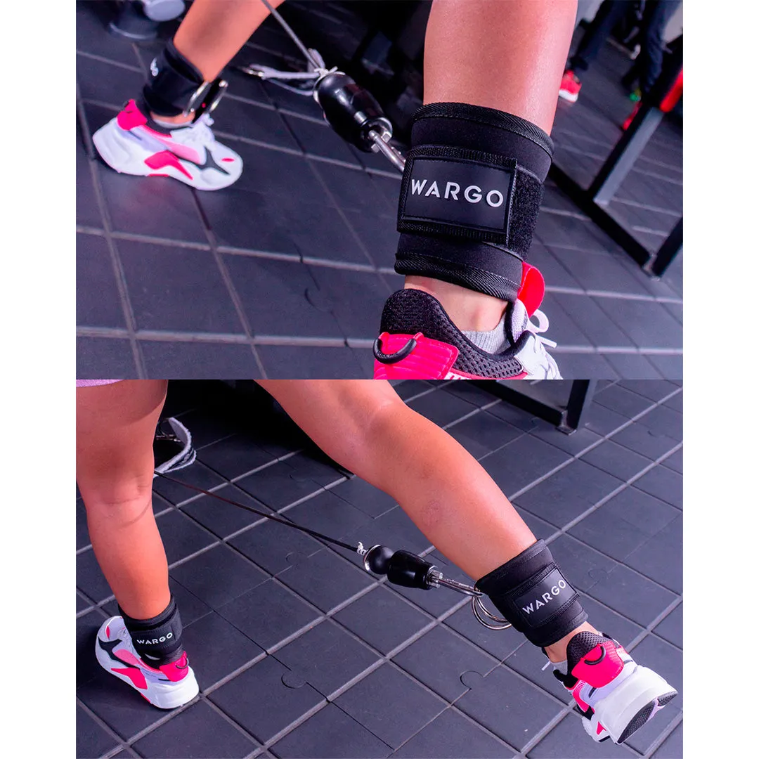 ANKLES PARA GYM - FUCSIA