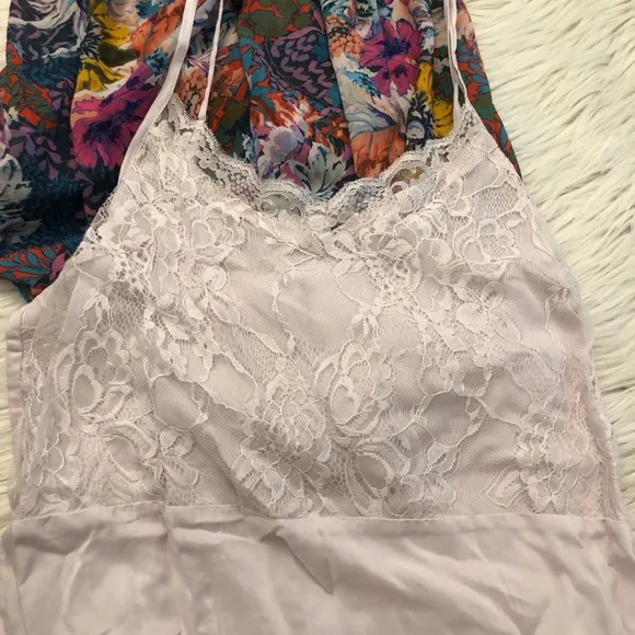 Anthropologie Akemi Kin Valencia Sheer Multicolor Floral Ruched Sleeves Dress MP
