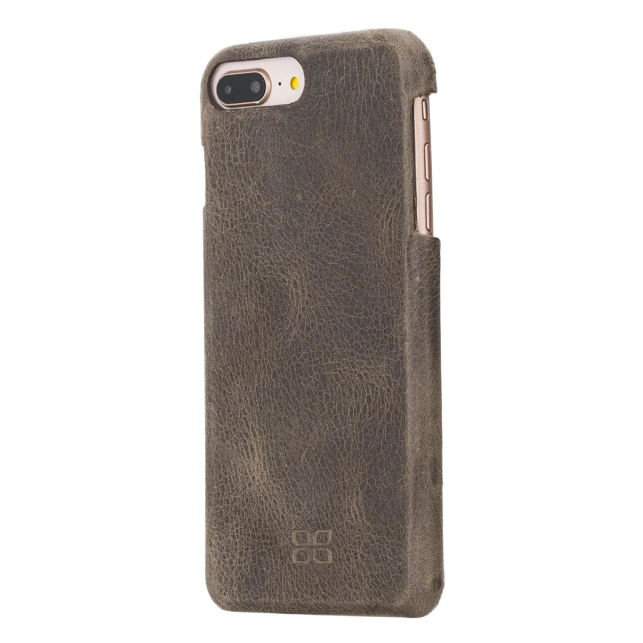 Apple iPhone SE Series Fully Covering Leather Back Cover Case