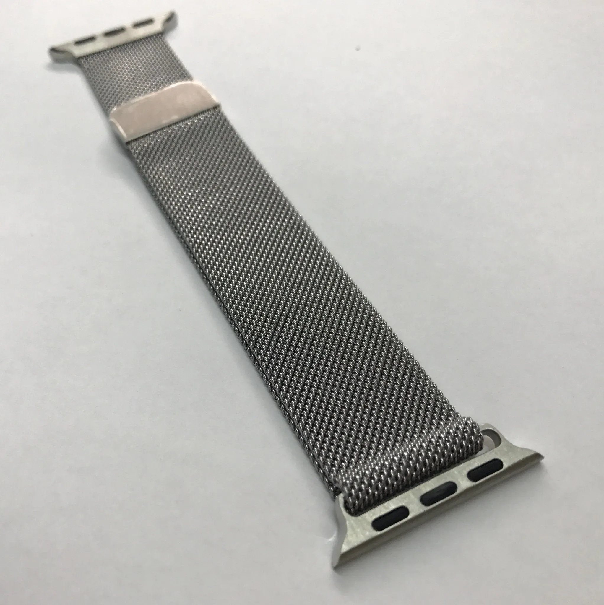 Apple Watch 46mm 45mm, Milanese Apple Watch Band, Mesh Loop Stainless Steel iWatch Band Replacement Wrist Strap