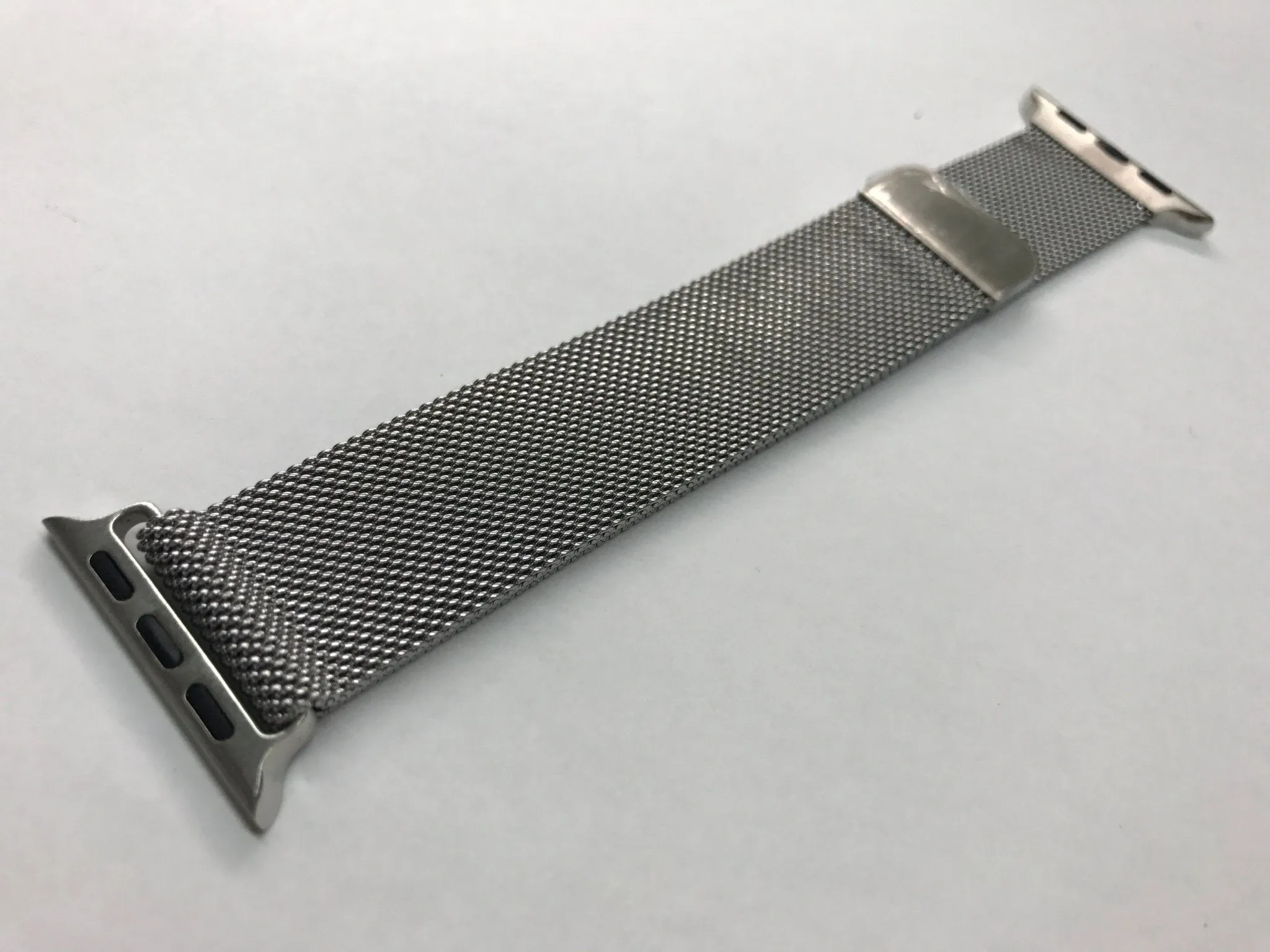 Apple Watch 46mm 45mm, Milanese Apple Watch Band, Mesh Loop Stainless Steel iWatch Band Replacement Wrist Strap