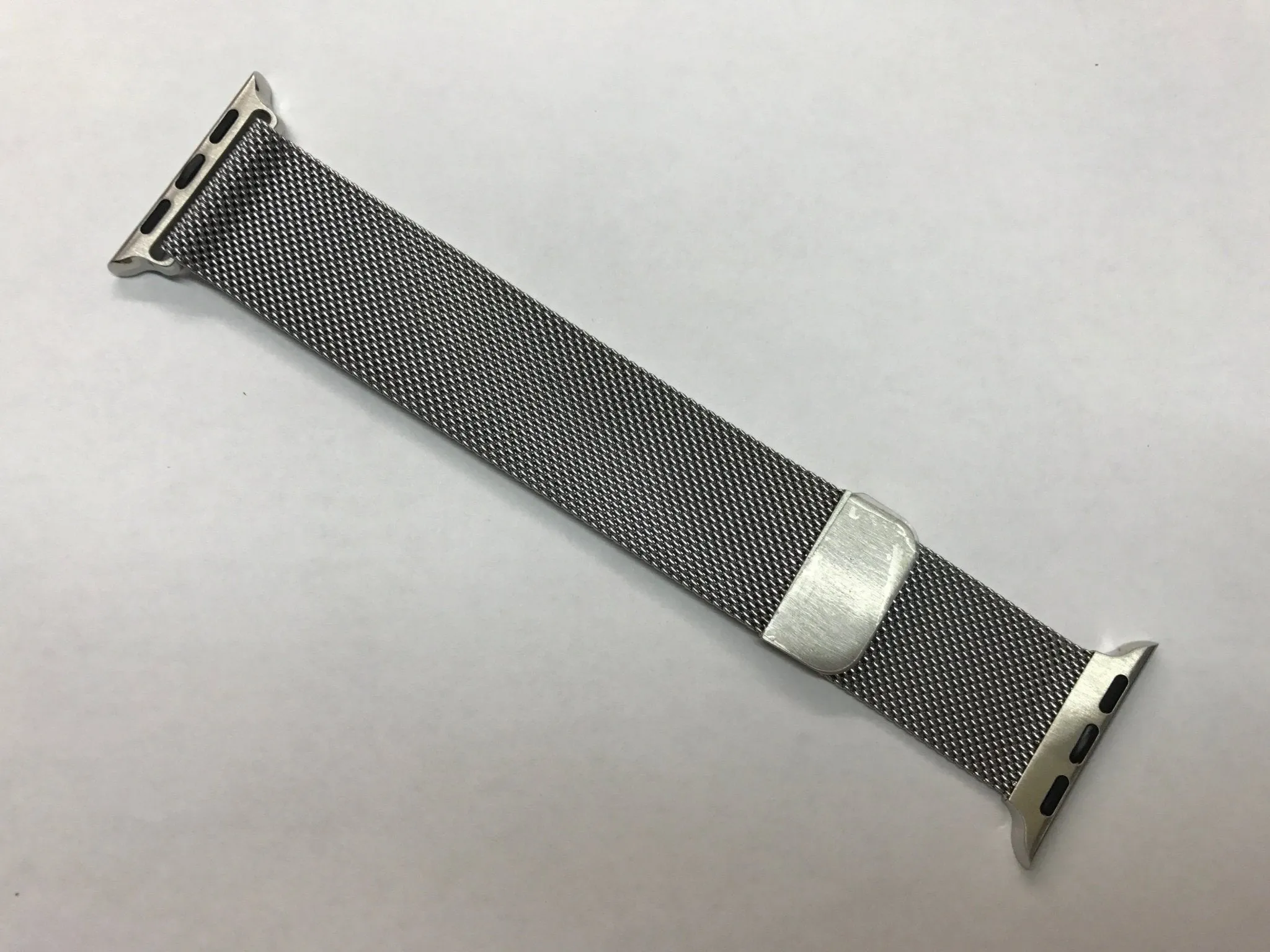 Apple Watch 46mm 45mm, Milanese Apple Watch Band, Mesh Loop Stainless Steel iWatch Band Replacement Wrist Strap
