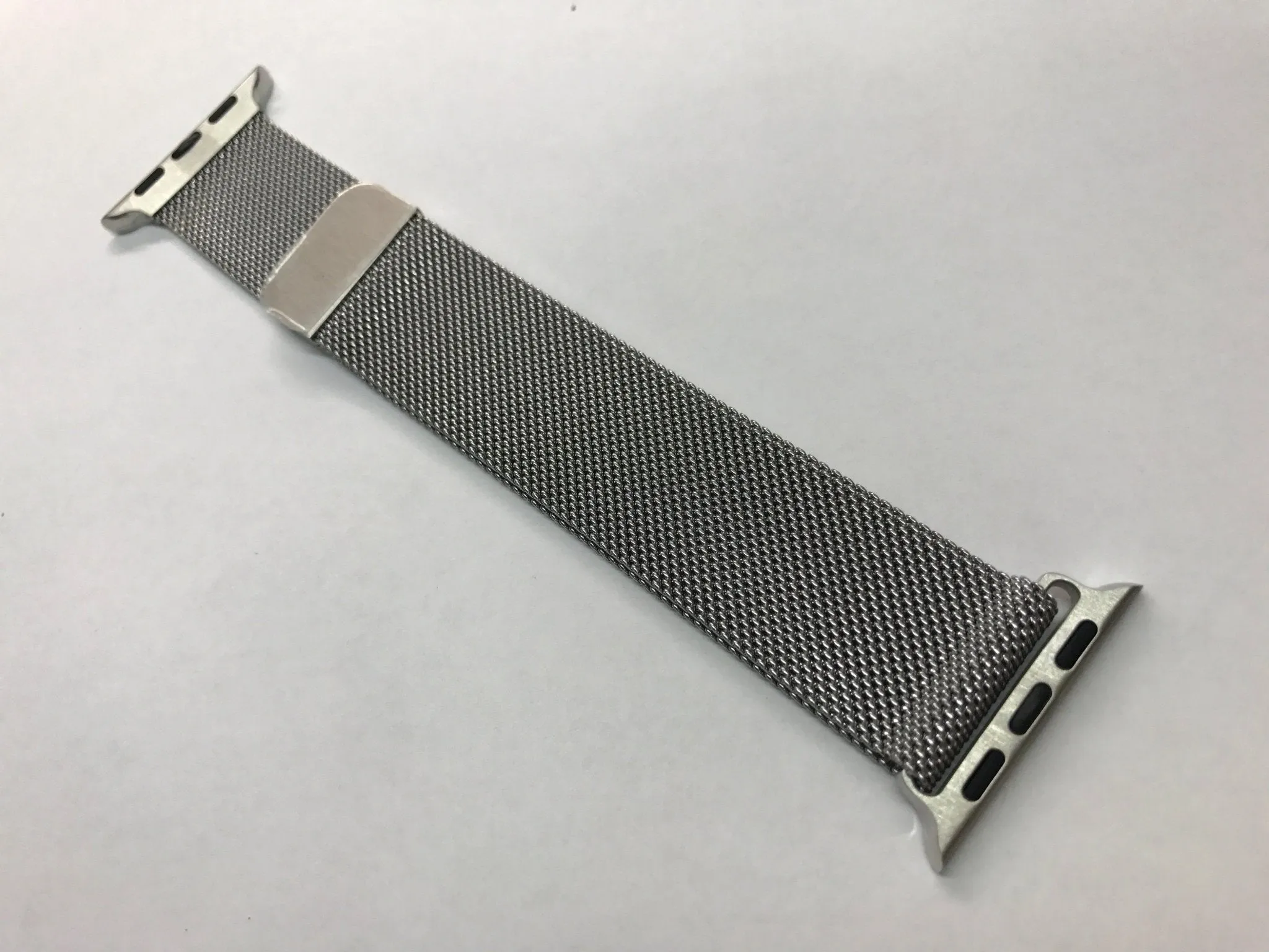 Apple Watch 46mm 45mm, Milanese Apple Watch Band, Mesh Loop Stainless Steel iWatch Band Replacement Wrist Strap
