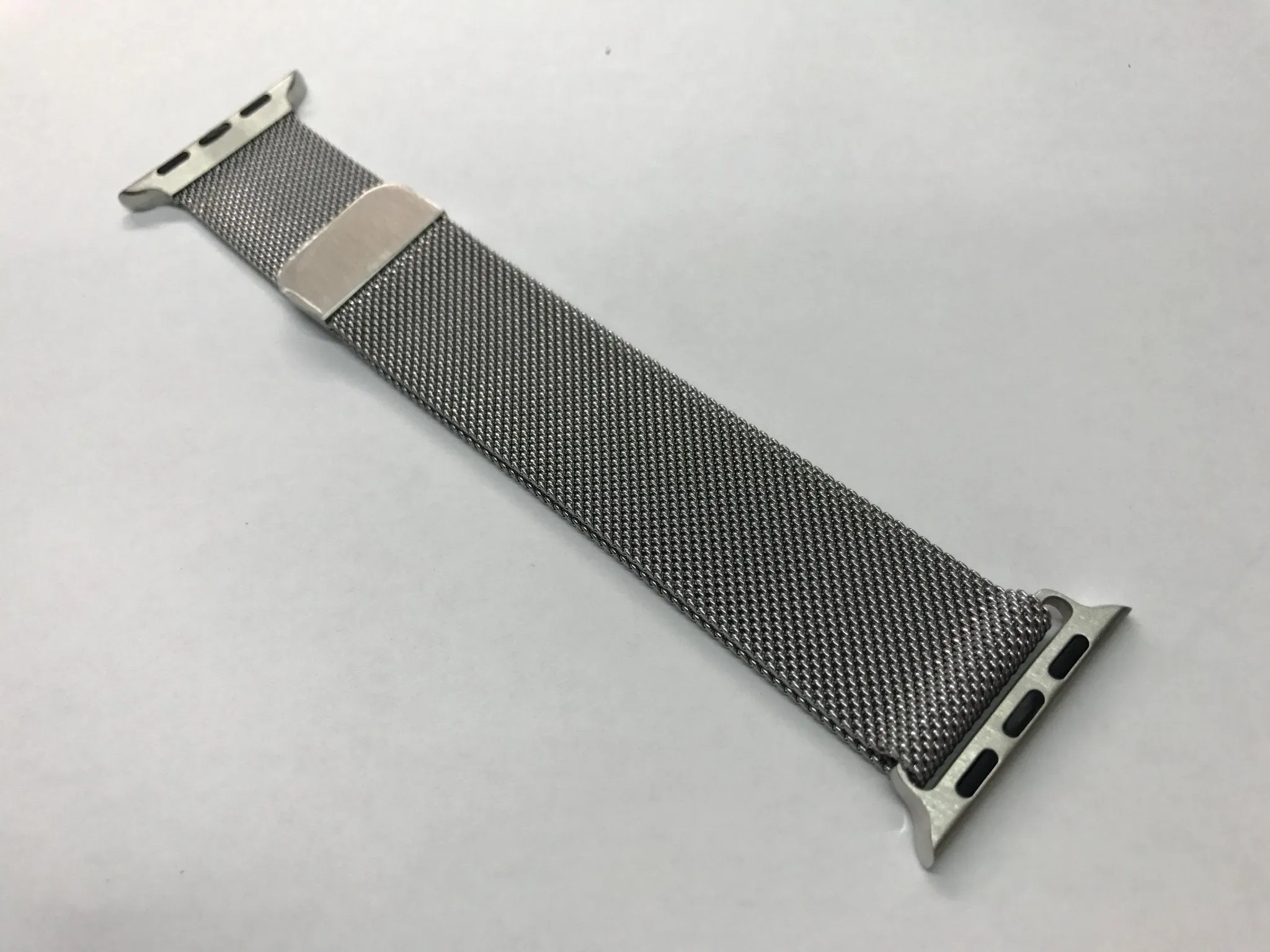 Apple Watch 46mm 45mm, Milanese Apple Watch Band, Mesh Loop Stainless Steel iWatch Band Replacement Wrist Strap