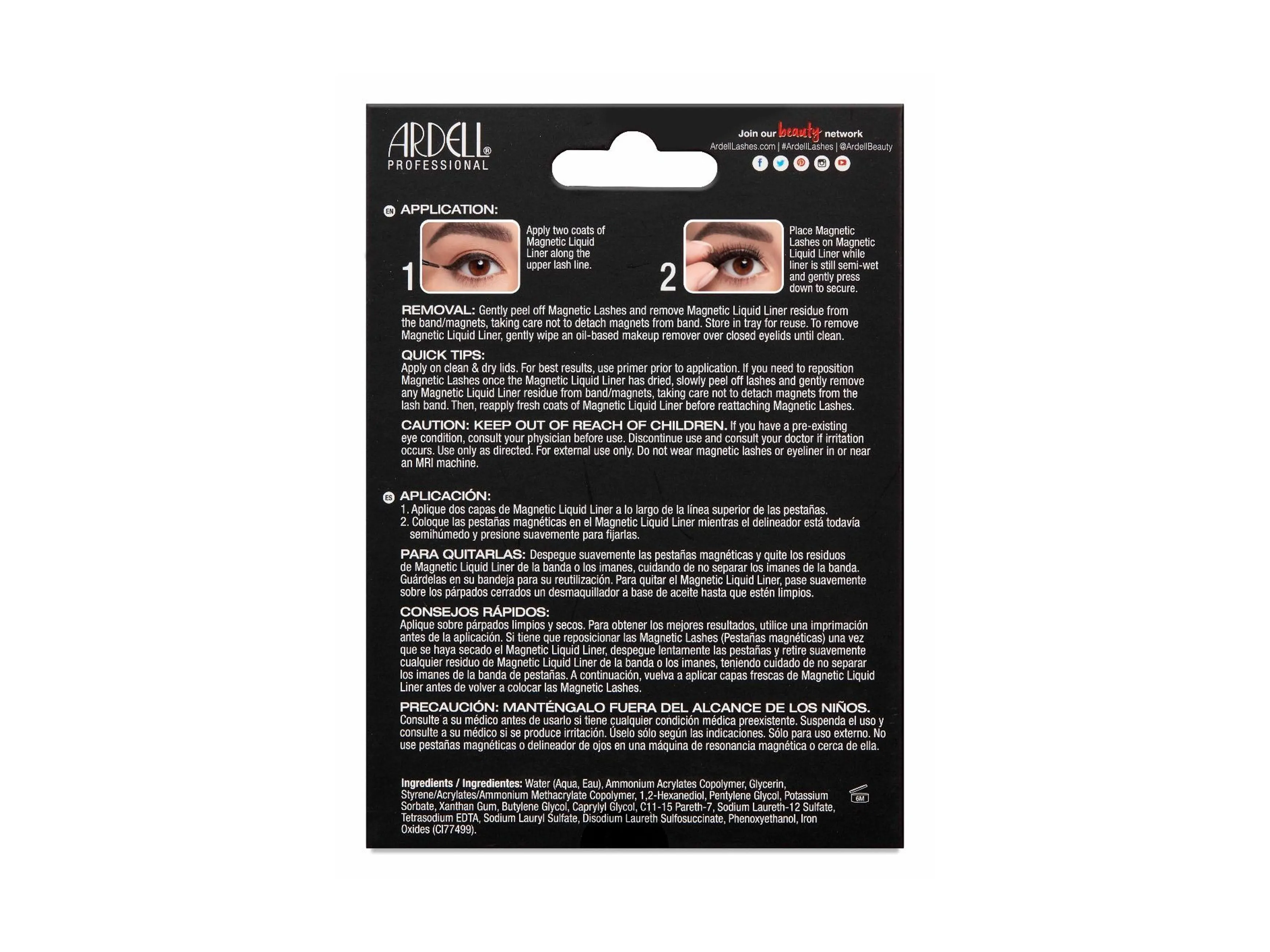 Ardell Magnetic Lash & Liner Kit - Wispies